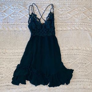 NWOT Emerald Lace Dress